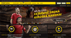 Desktop Screenshot of ifortuna.cz